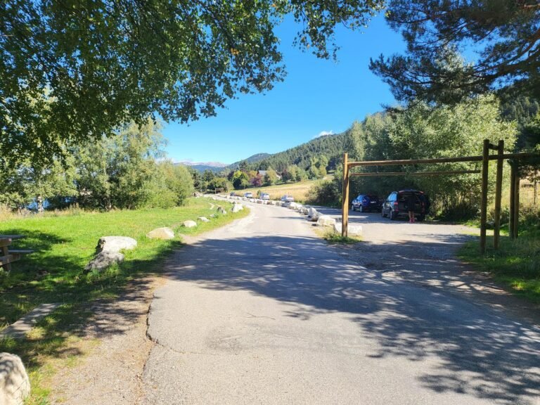 Arribant a l'aparcament